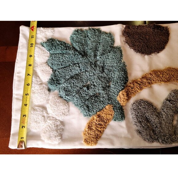 Modern Boho Throw Pillow Cover Decorative Case Accent Leaf Abstract Decor 12x20 - Picture 4 of 11